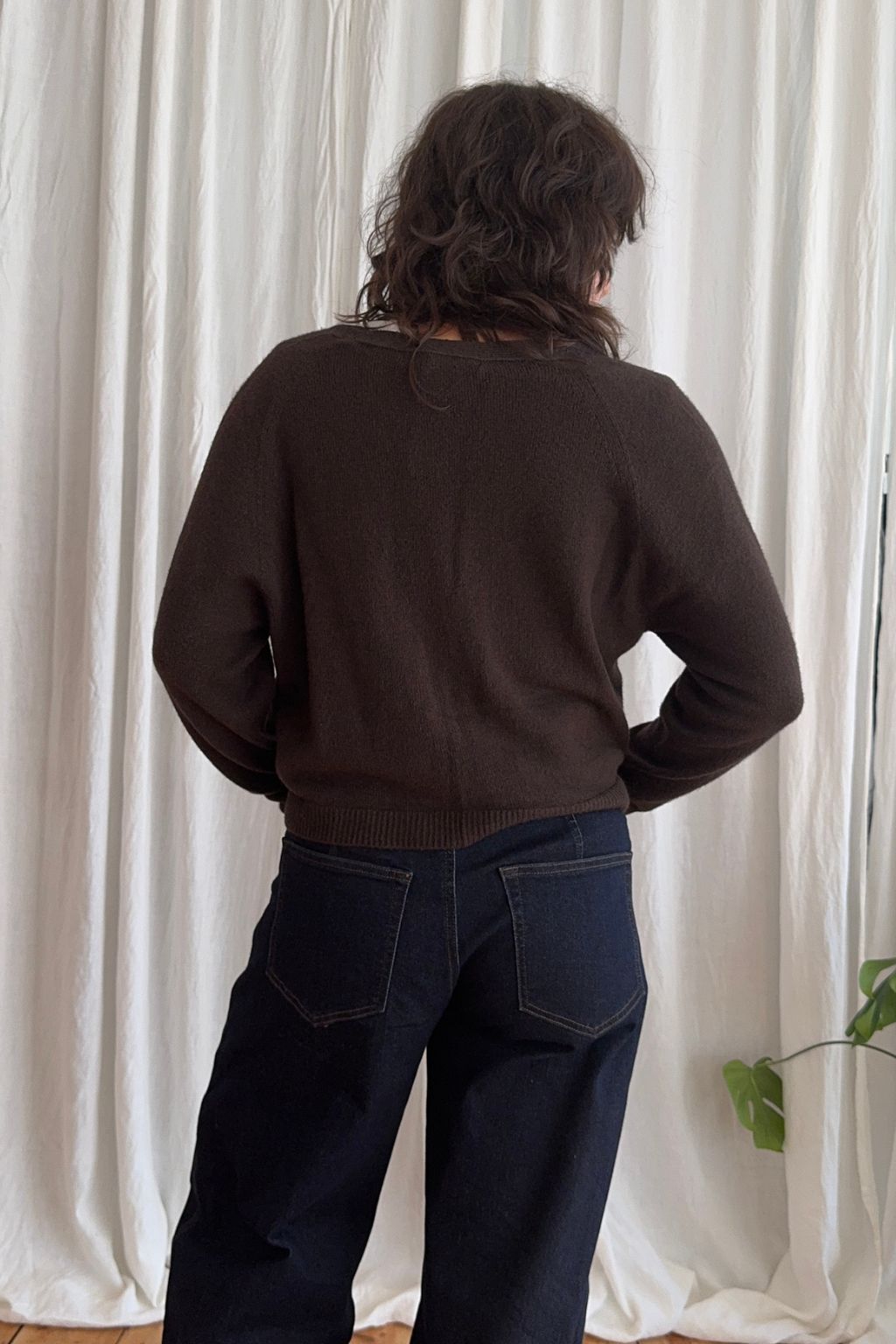 Pook Crop Knit Cardigan