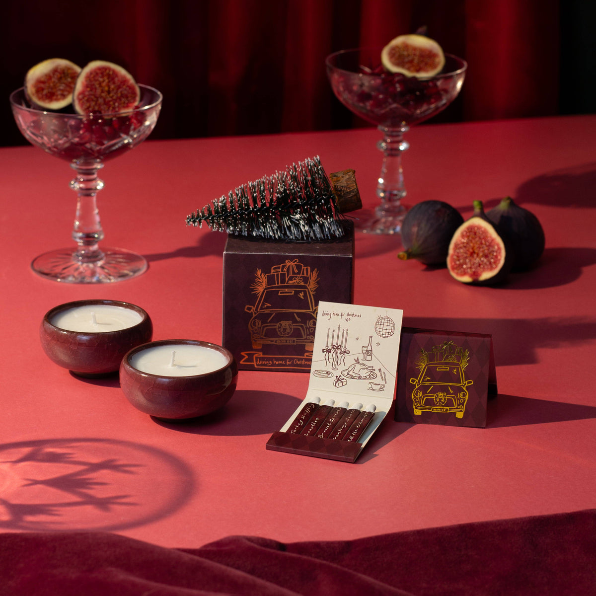 Driving Home for Christmas Matchbook - Matches