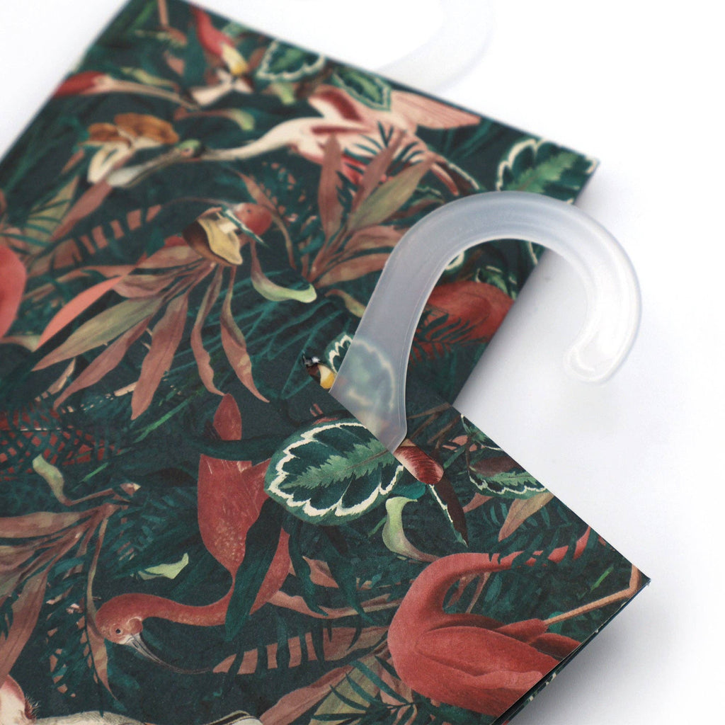 Willow and Belle Scented Hanging Sachet - Set of 4 Patchouli - Jungle Green Design