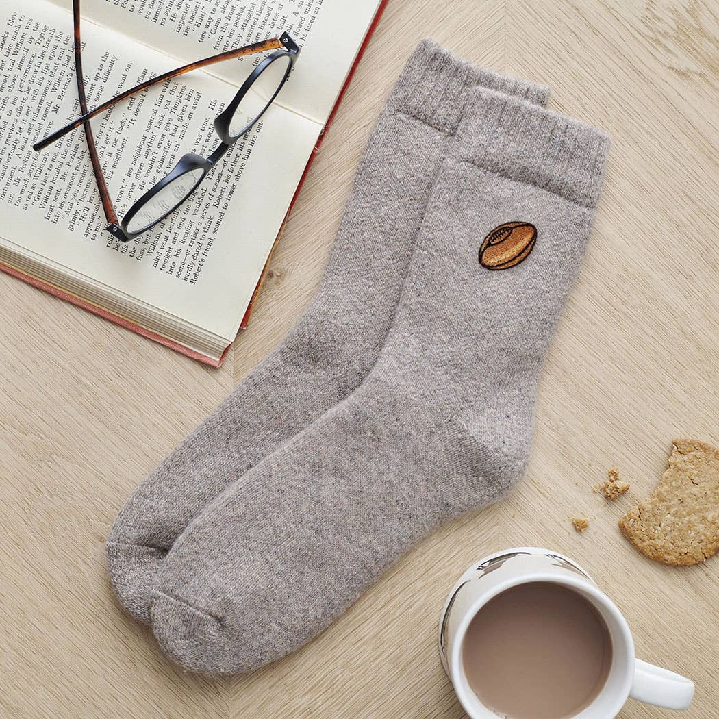 Rugby Sports Lover wool socks
