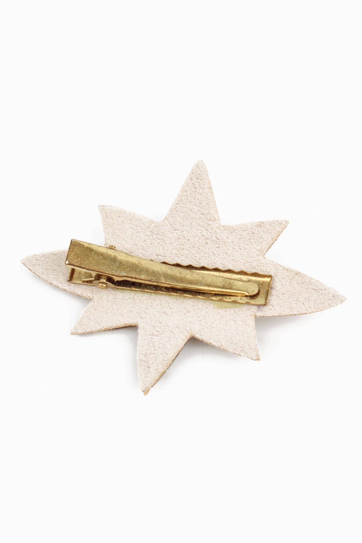 GOLD LARGE STAR HAIR CLIP