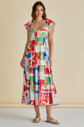 Sadie Dress - Seashell Print