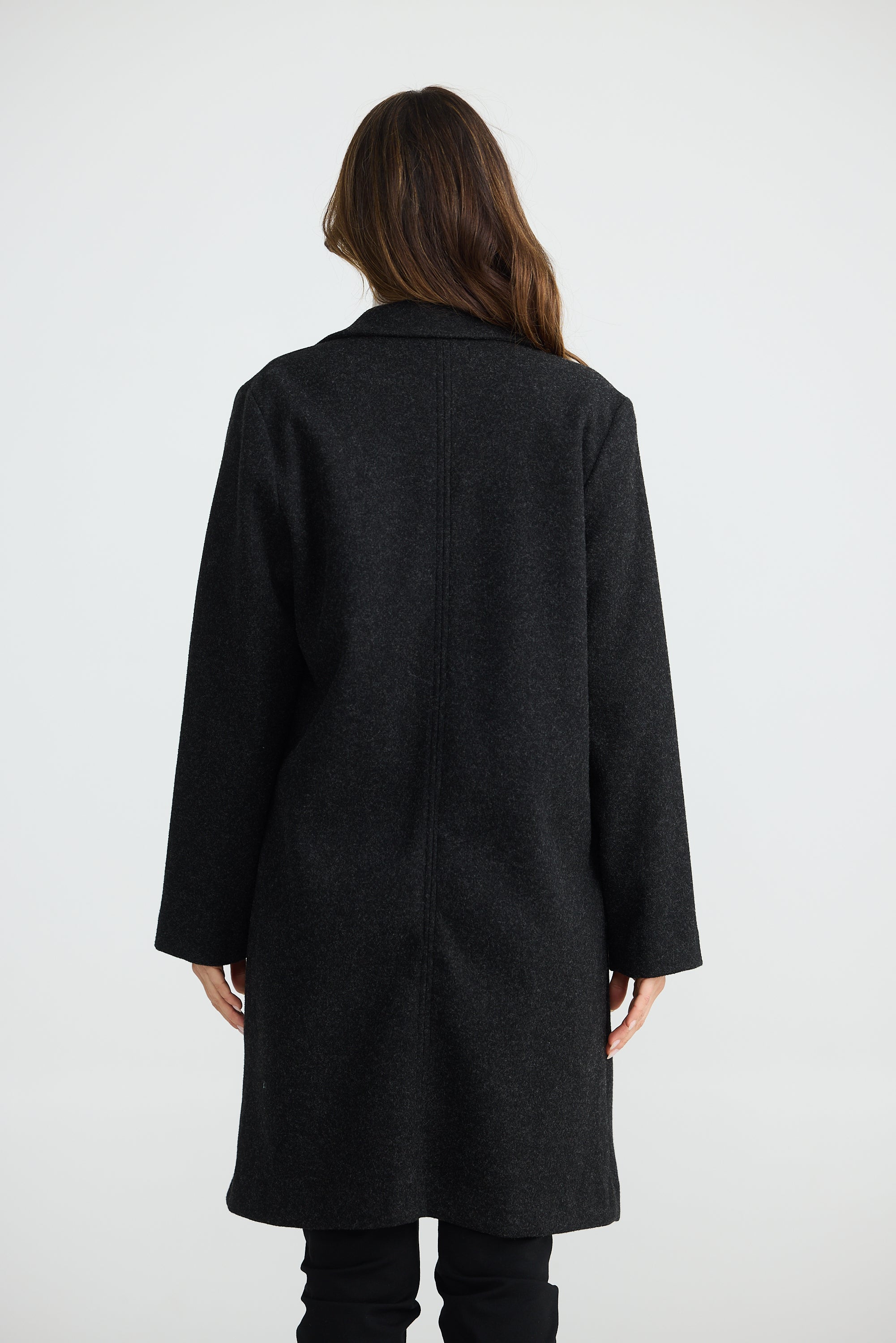 Bella Coat - Black Marle