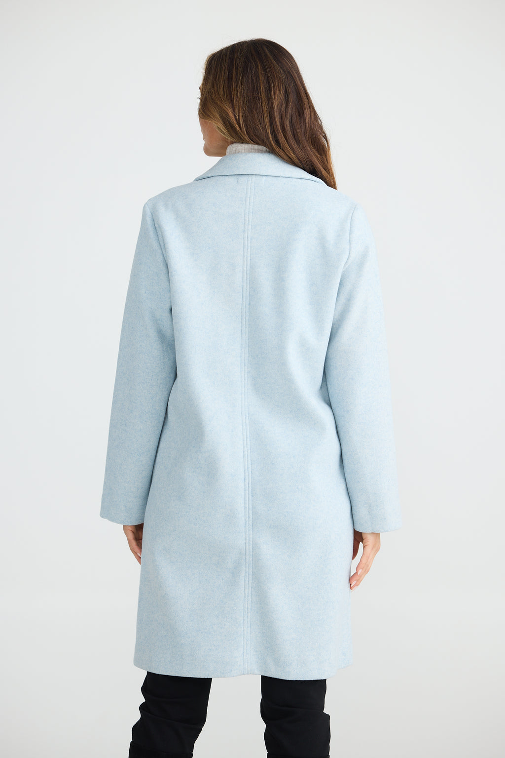 Bella Coat - Ice Blue Marle