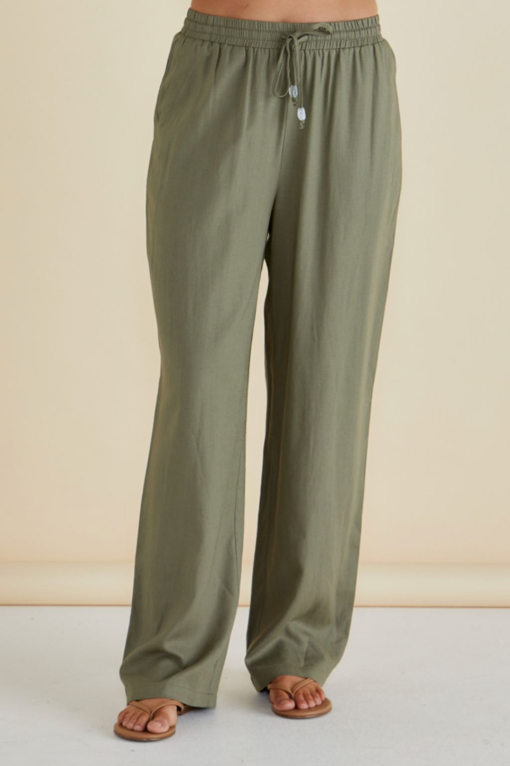 Zaza Relax Pant - Olive