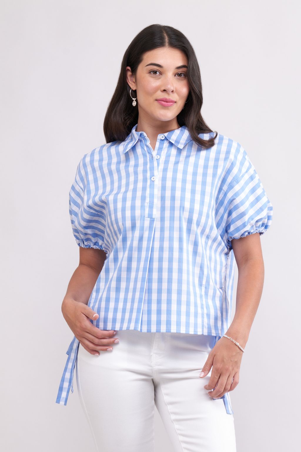 Jackpot Shirt - Blue Check