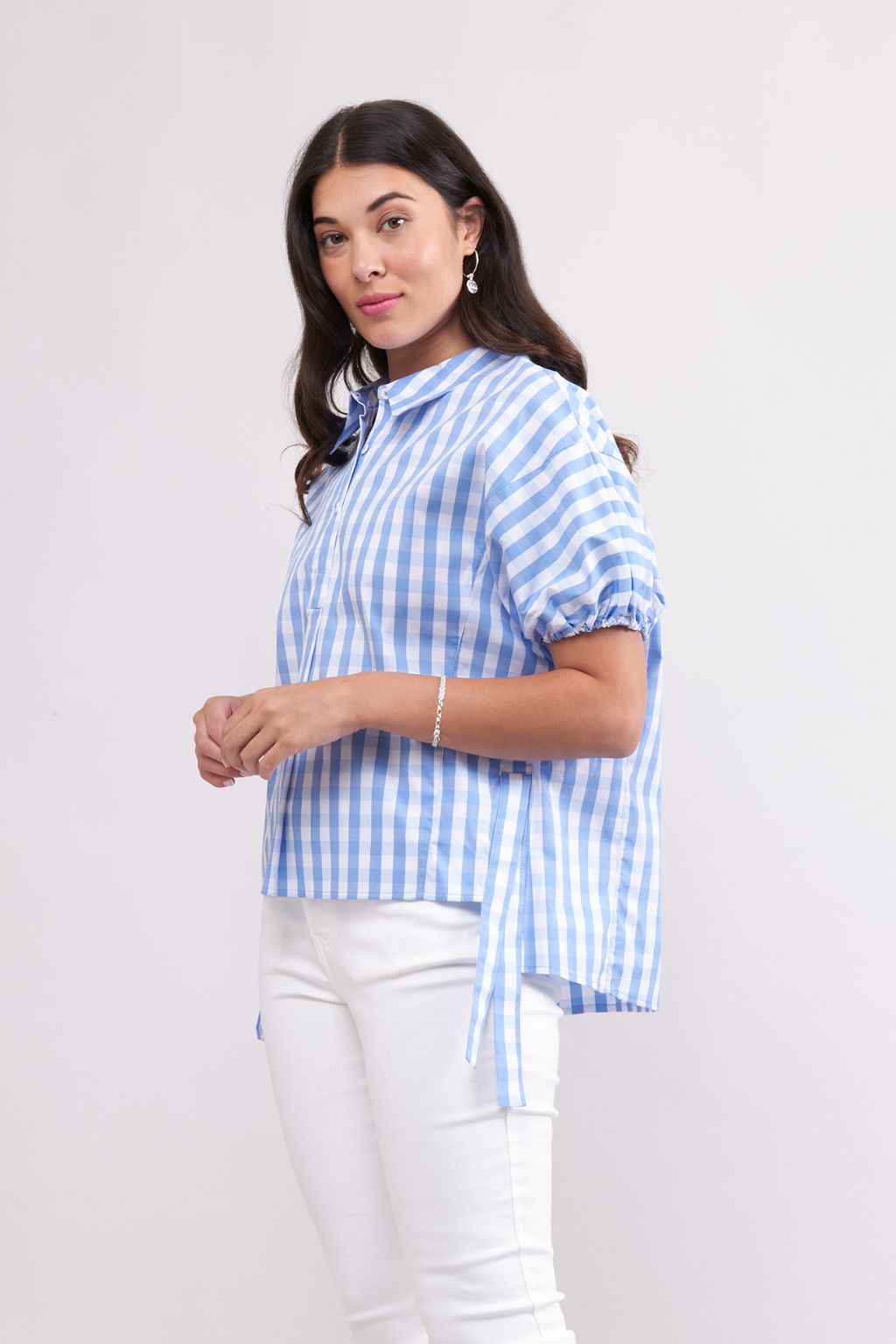 Jackpot Shirt - Blue Check