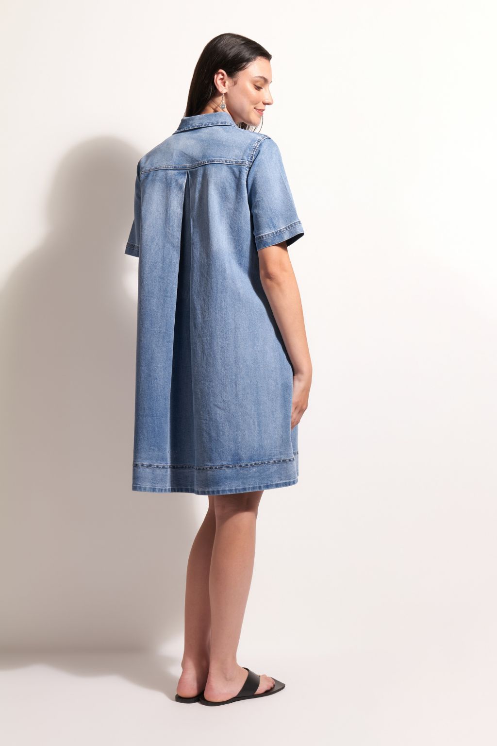 Jean-ious Dress - Blue Wash