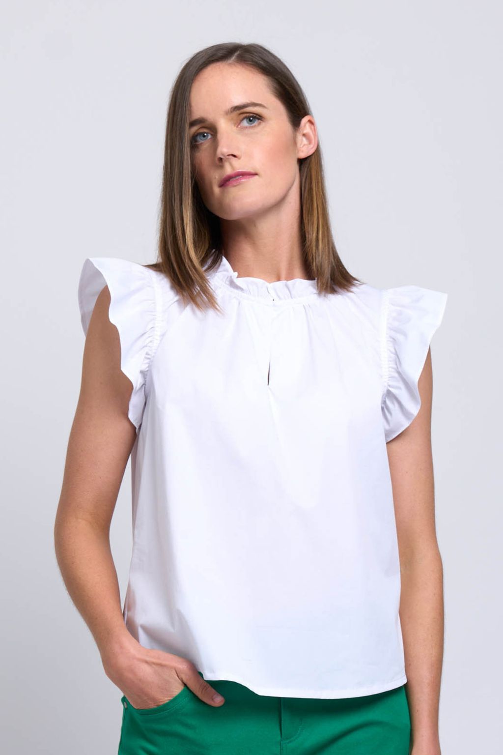 Pulp Fiction Top - White