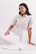 Award Winning Dress - Sand Stripe