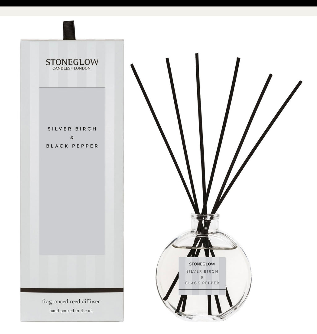 Silver Birch & Black Peoper Reed Diffuser 120 ml