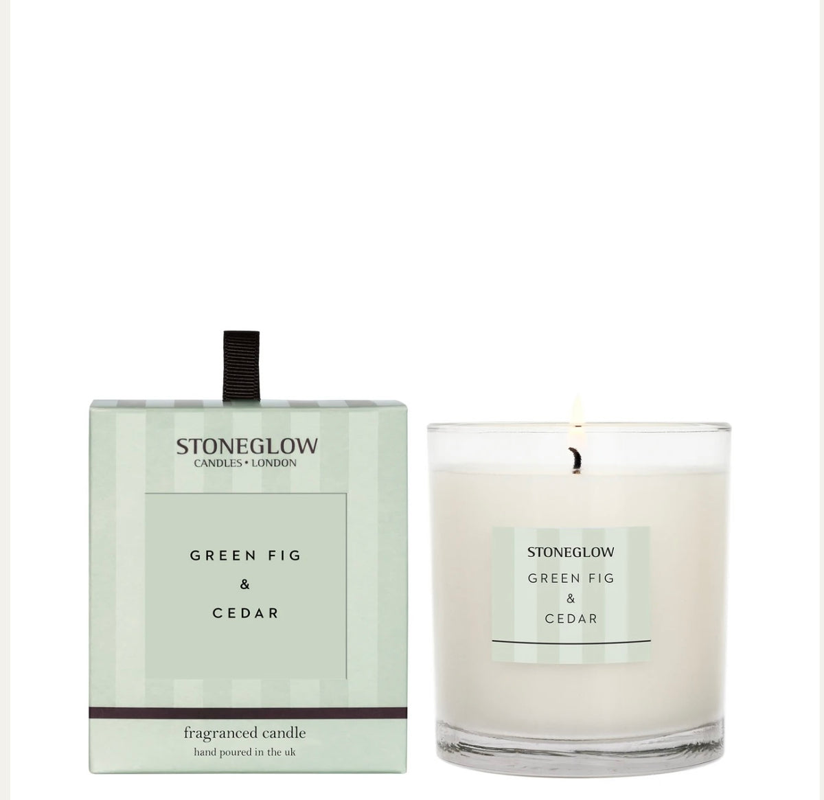 Green fig & cedar 200mg candle
