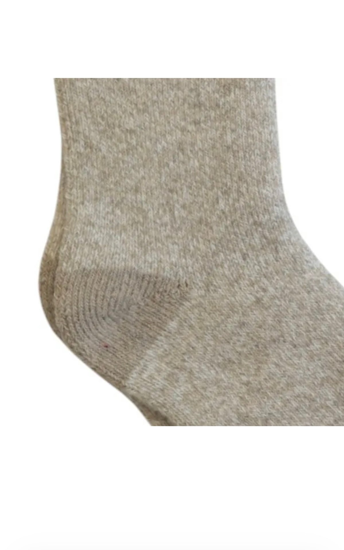 Oatmeal Marl cosy socks