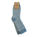 Cornflower marl cosy socks