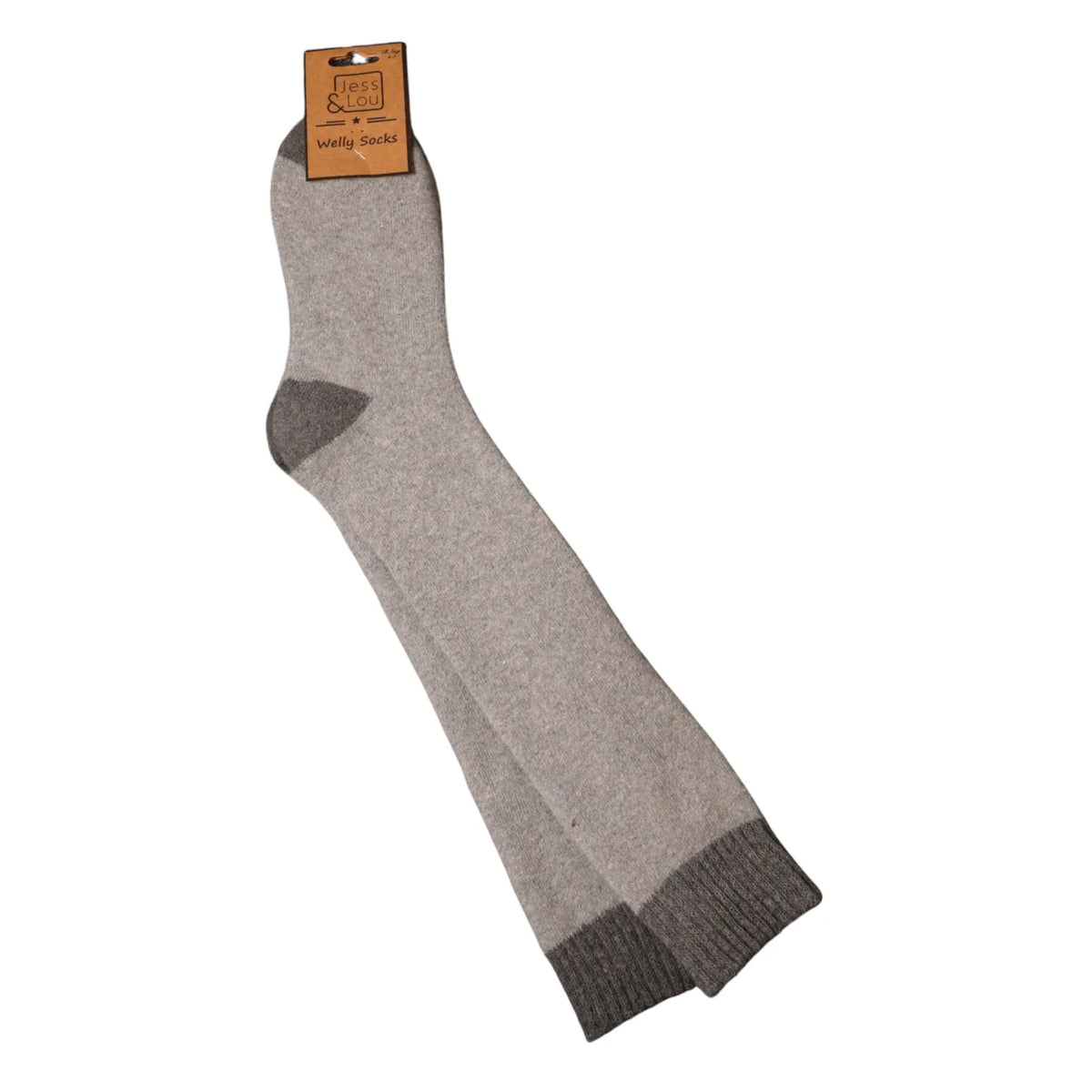 Grey welly socks