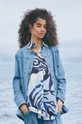 Straight Jacket - Light Blue Denim