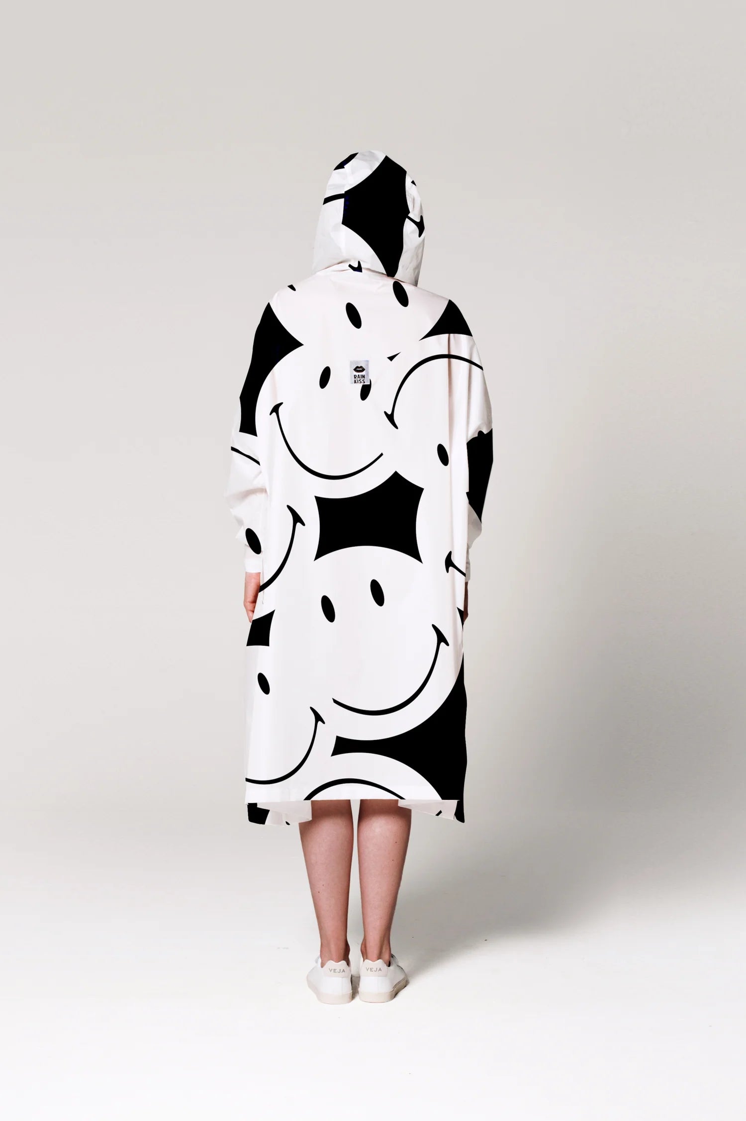 Panda Smiley - Rain Poncho
