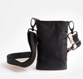 Black Padded Phone Pouch Bag