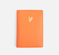 Orange Passport Card Holder
