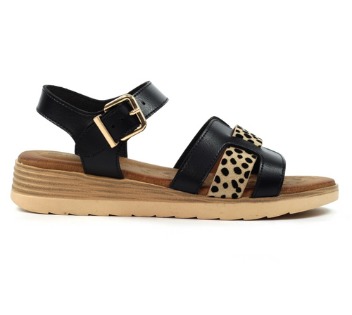 Carla Sandal - Black
