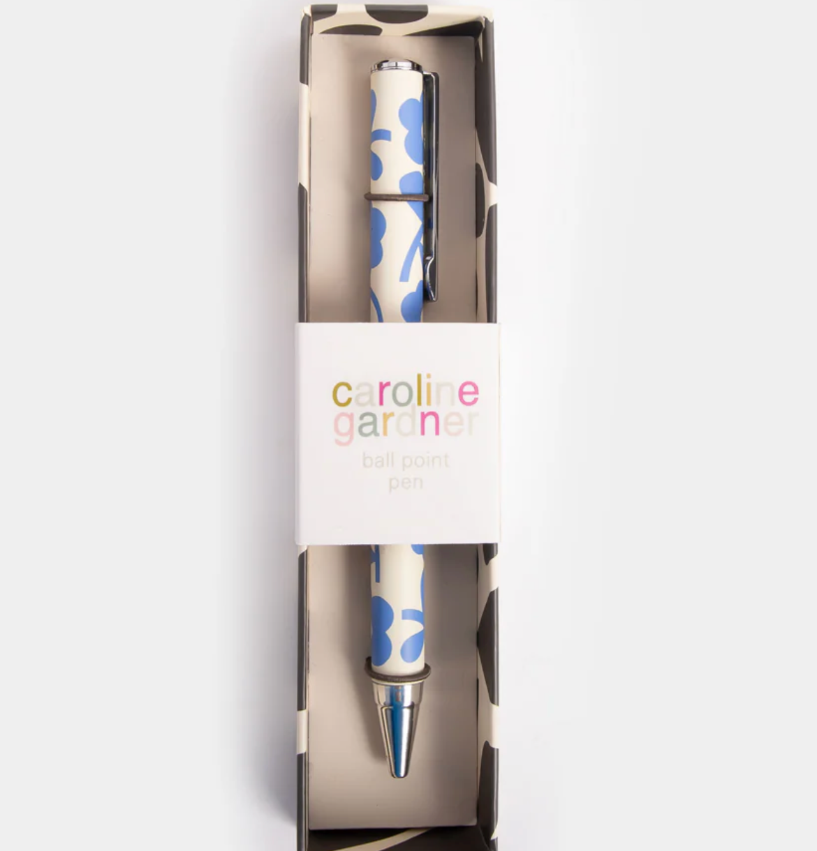 Blue Mono Flower Pen