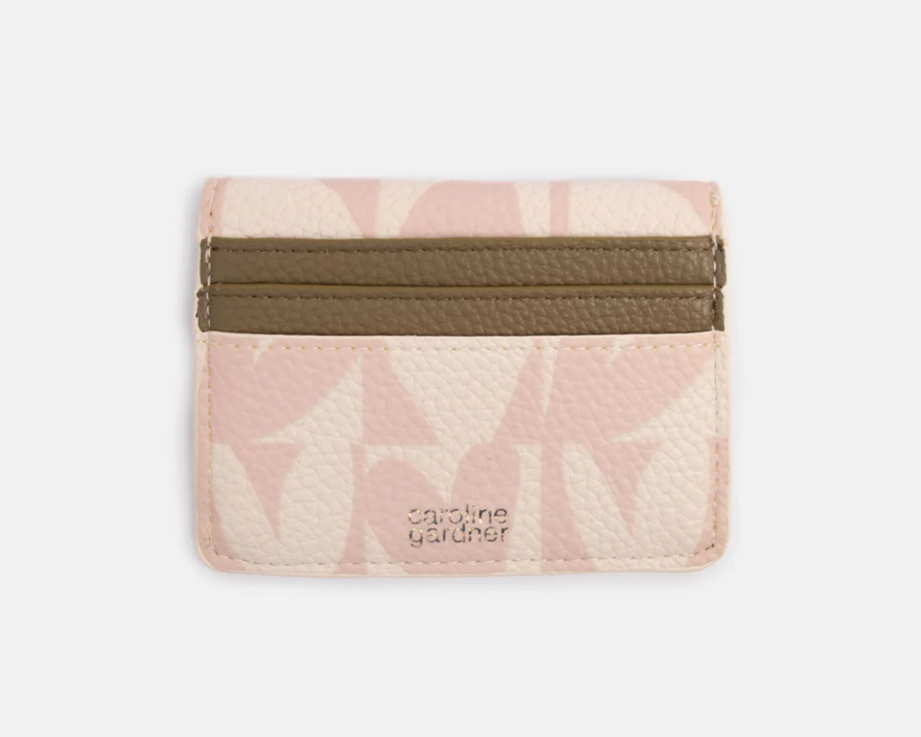Pink Checkmate Hearts Card Holder Purse