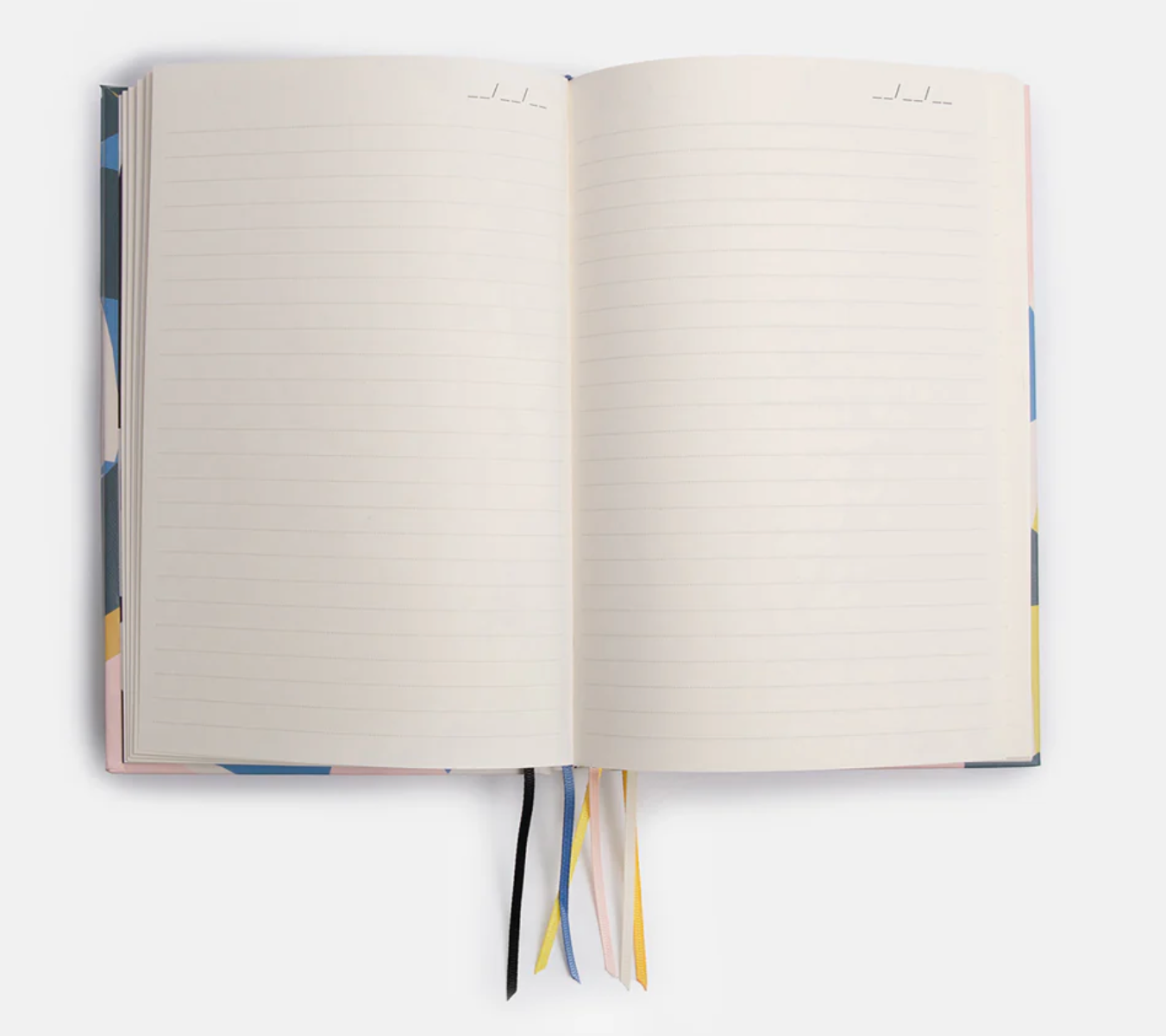 Confetti Hearts Multi Ribbon Notebook