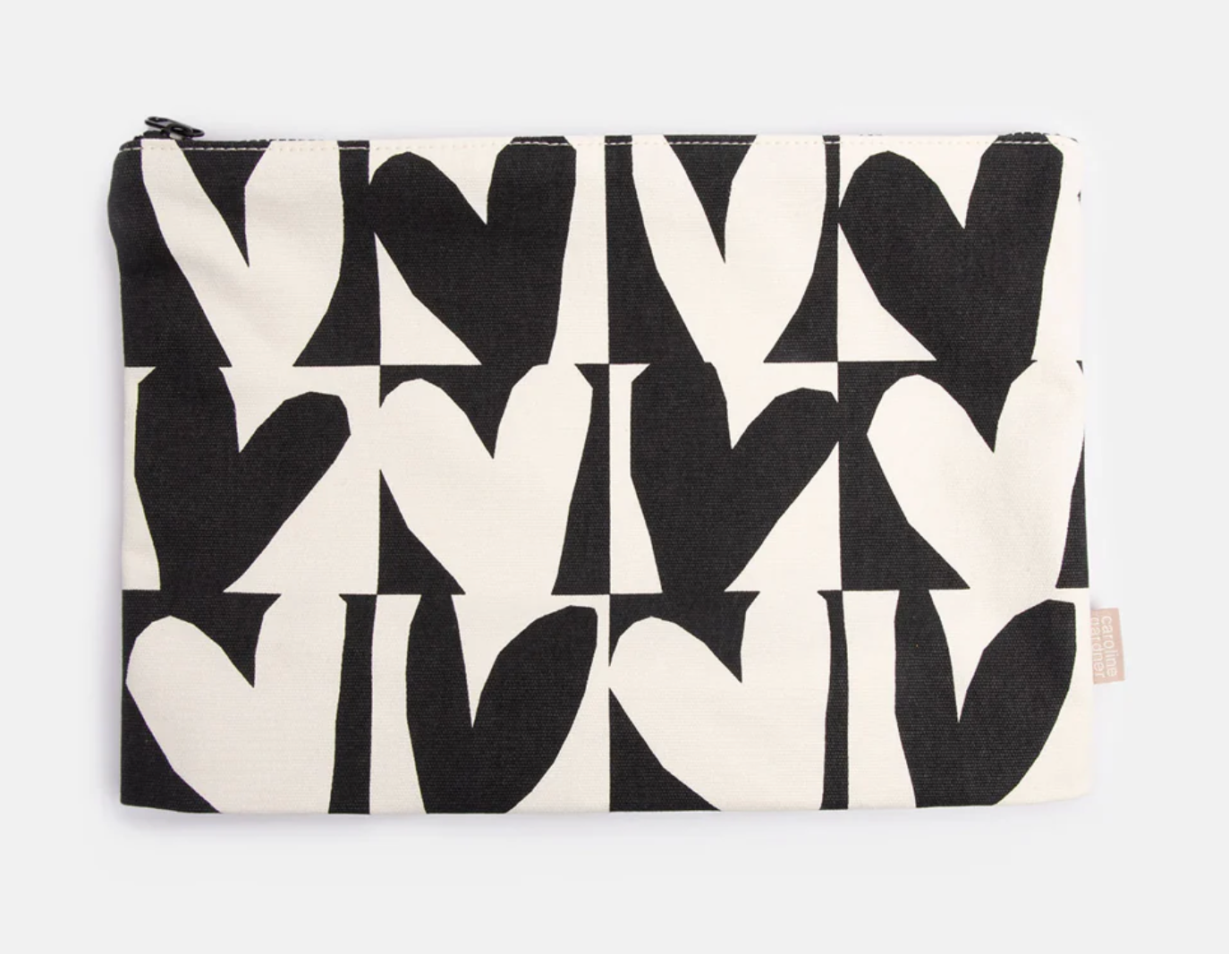 Checkmate Hearts Set of 2 Travel Pouches