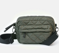 Quilted crossbody bag - Khaki