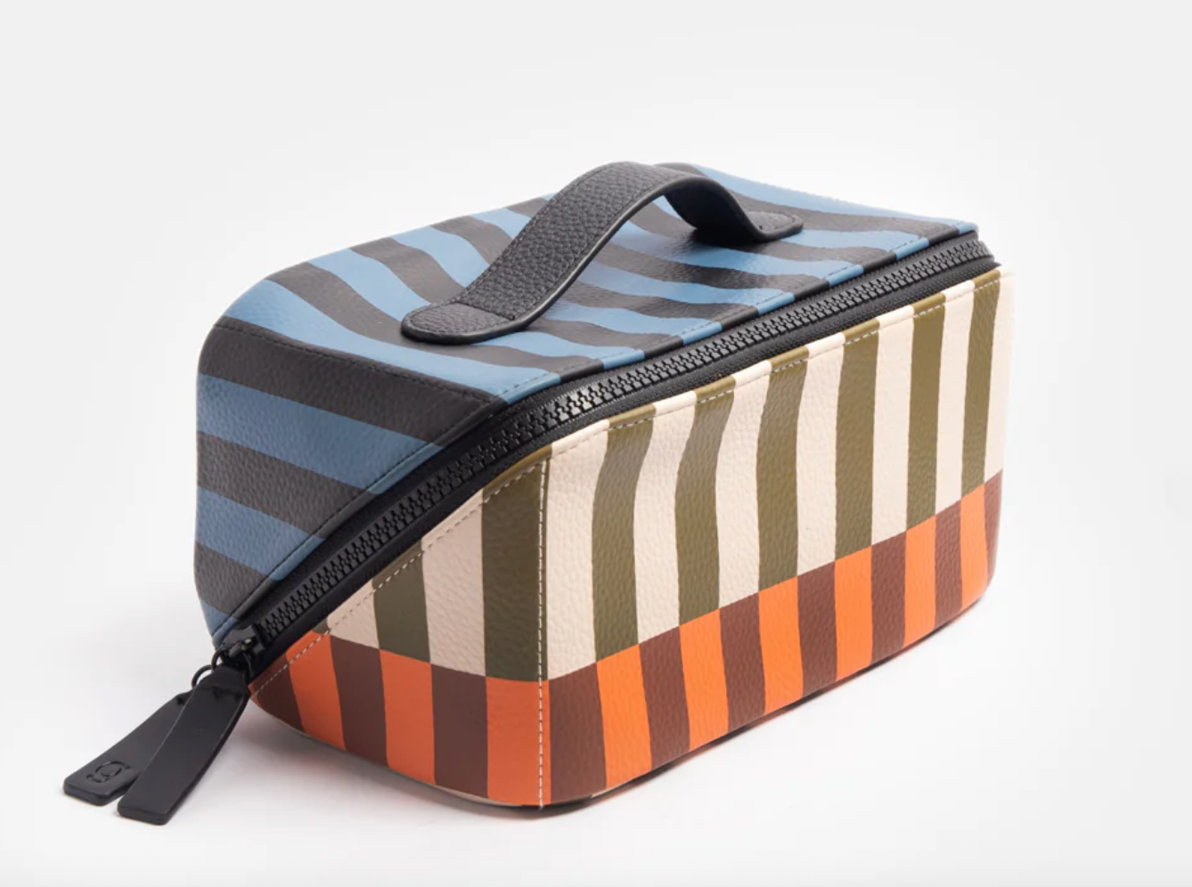 Retro Stripe Flat Lay Wash Bag