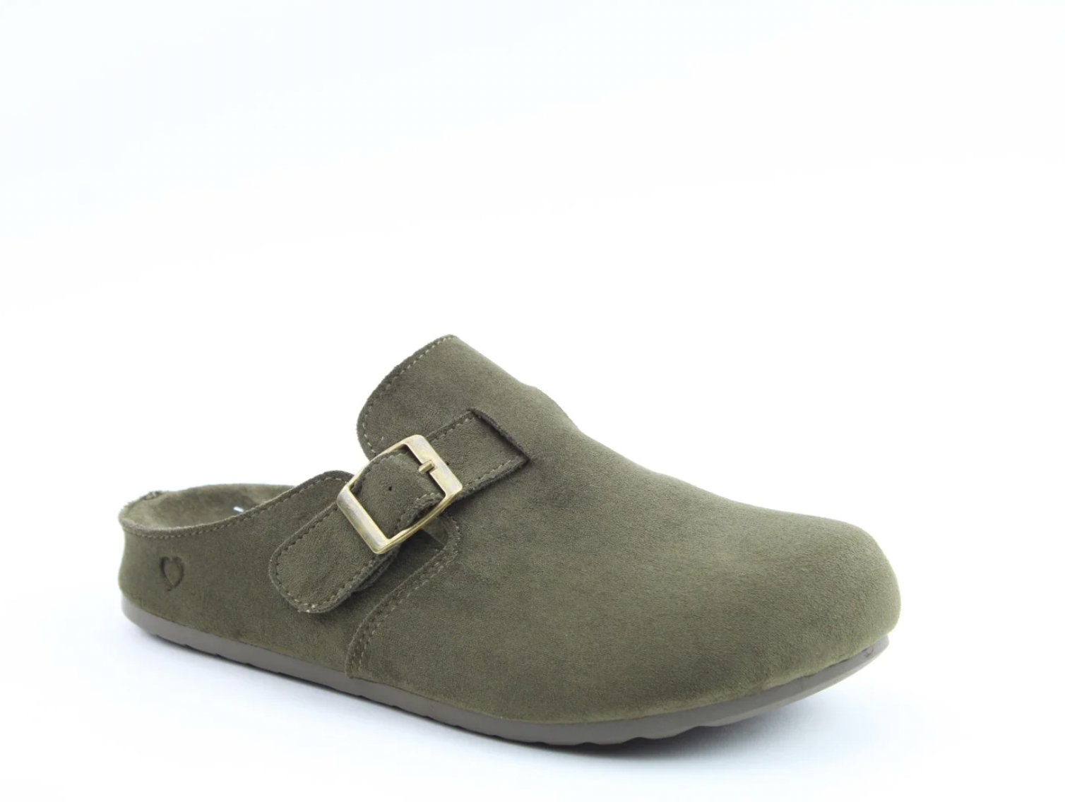 Softy Ladies Slippers Textile - Khaki