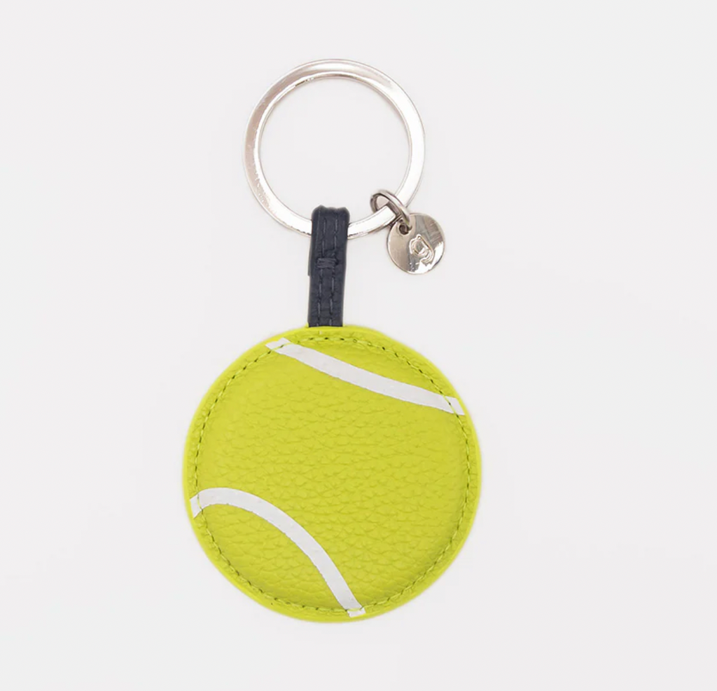 Tennis ball keyring
