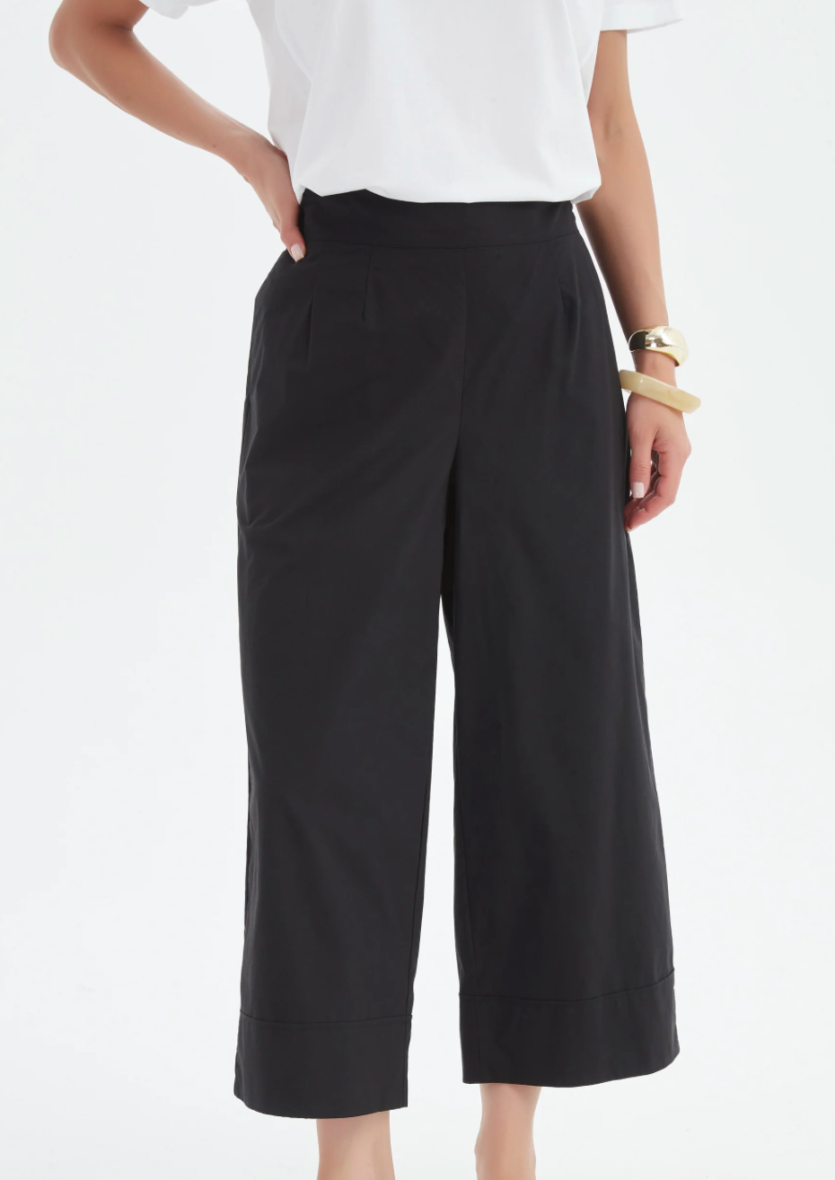 Classic Lyocell Pant - Black