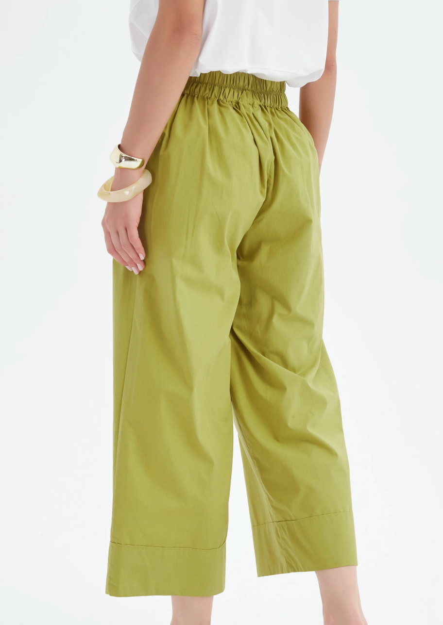 Classic Lyocell Pant - Split Pea
