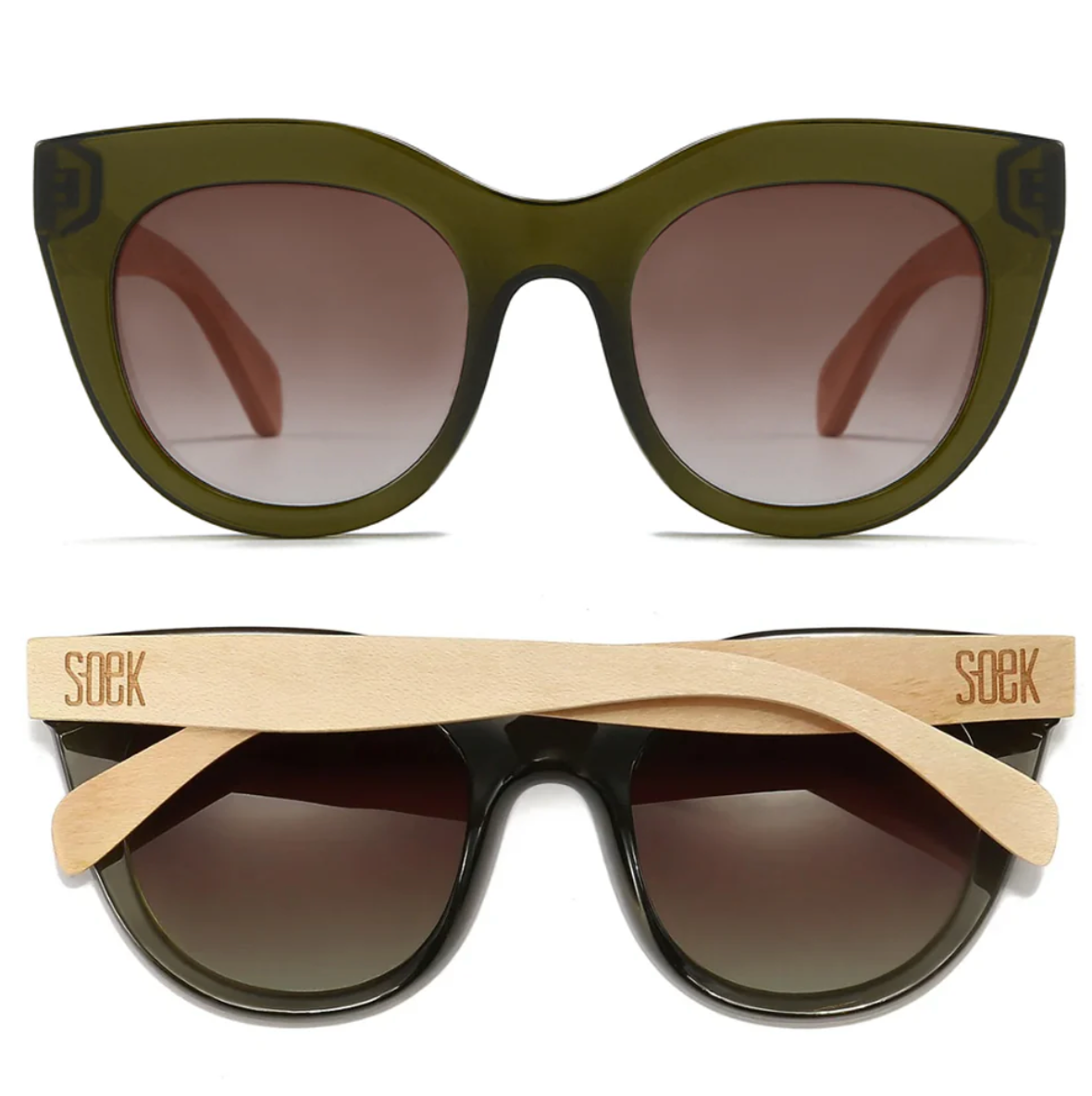 Milla Khaki - Sunglasses