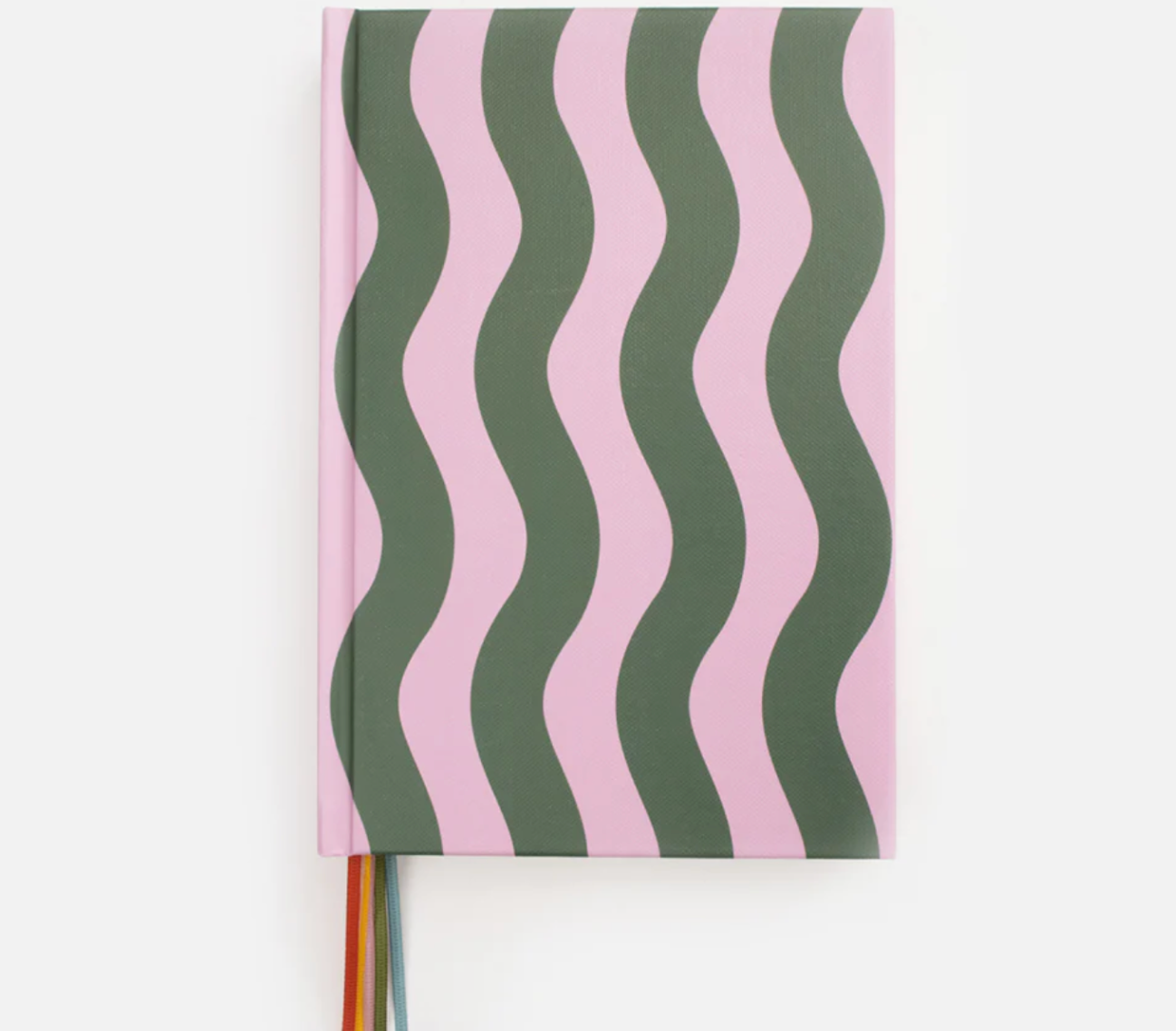 Wave stripe notebook