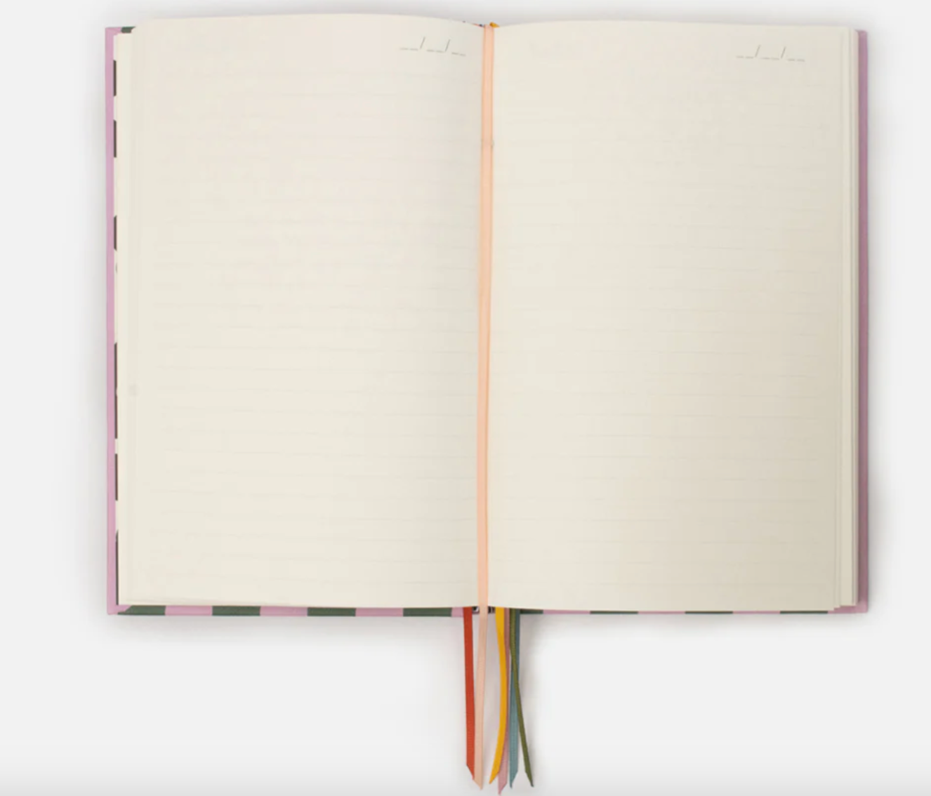 Wave stripe notebook