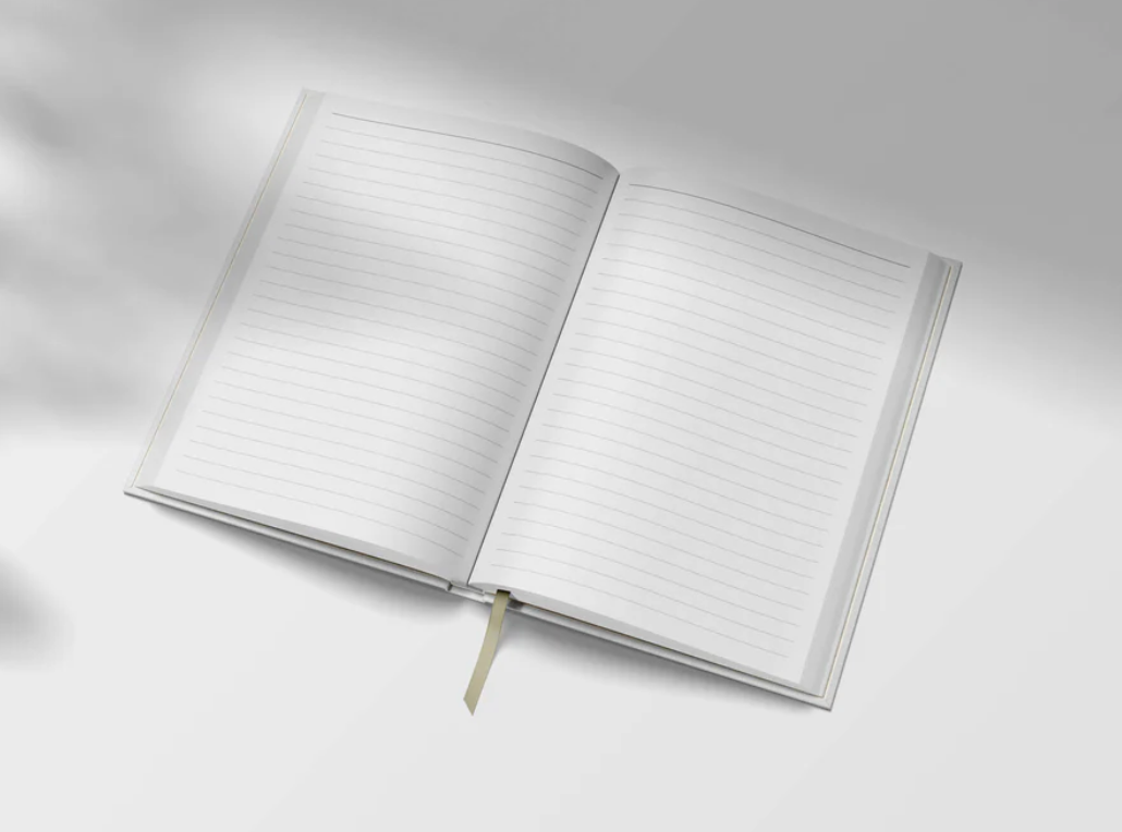 Lined Notebook (A5) - Green Mosaic