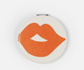 Lips pocket mirror