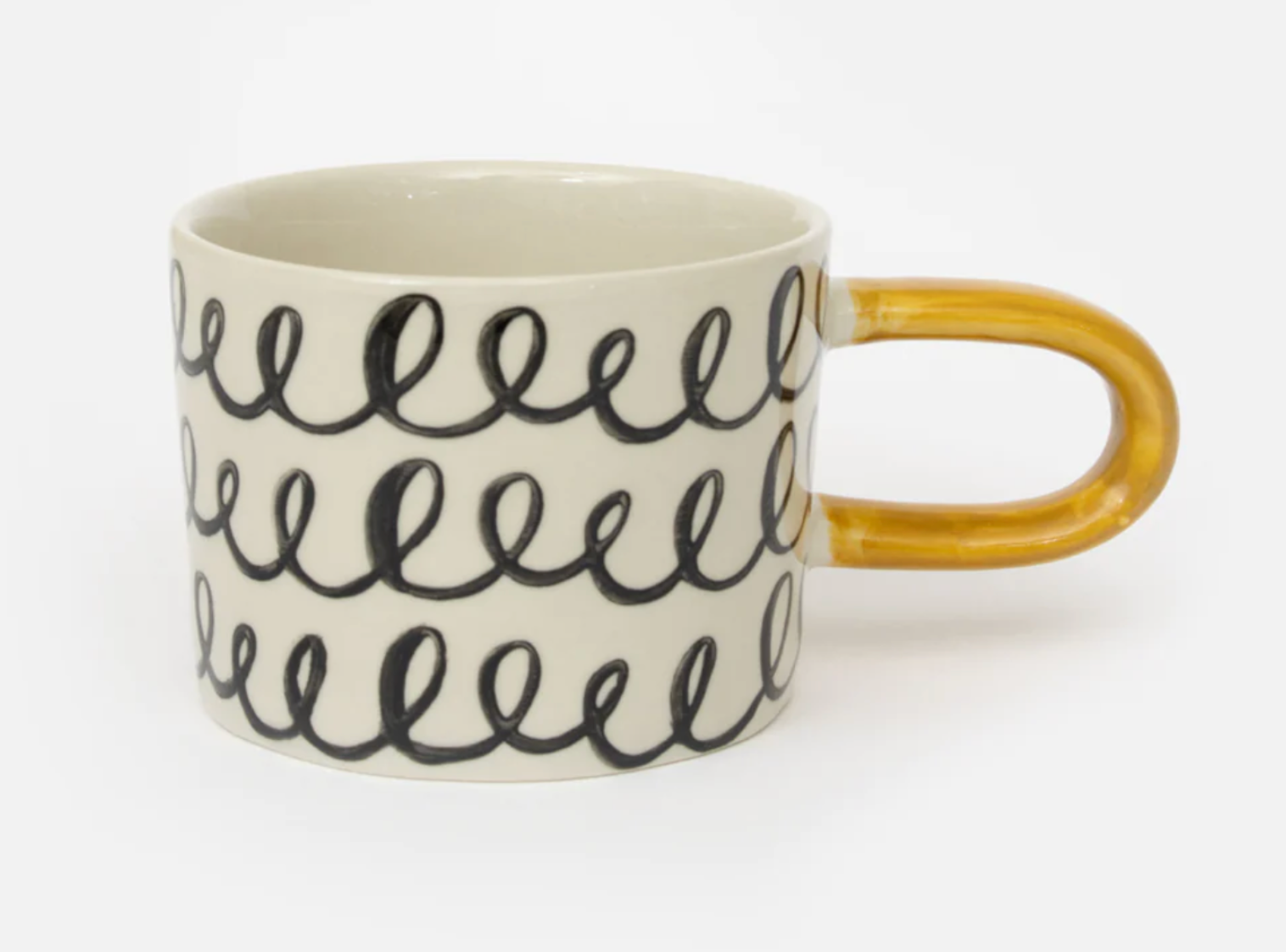 Mono squiggle mug