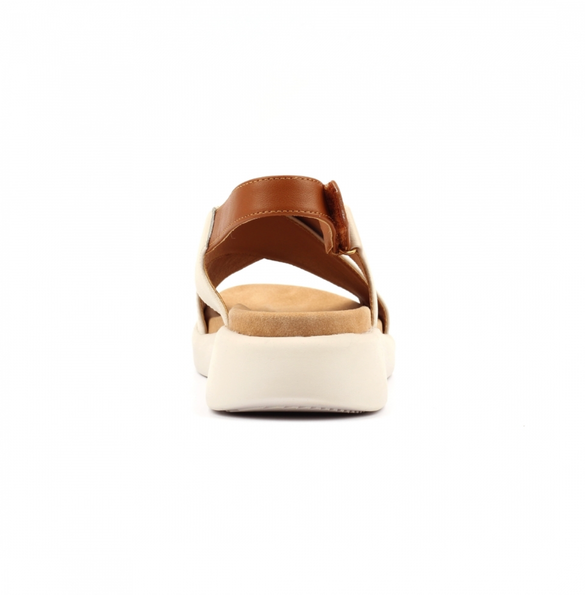Merletta Leather Shoe - Beige