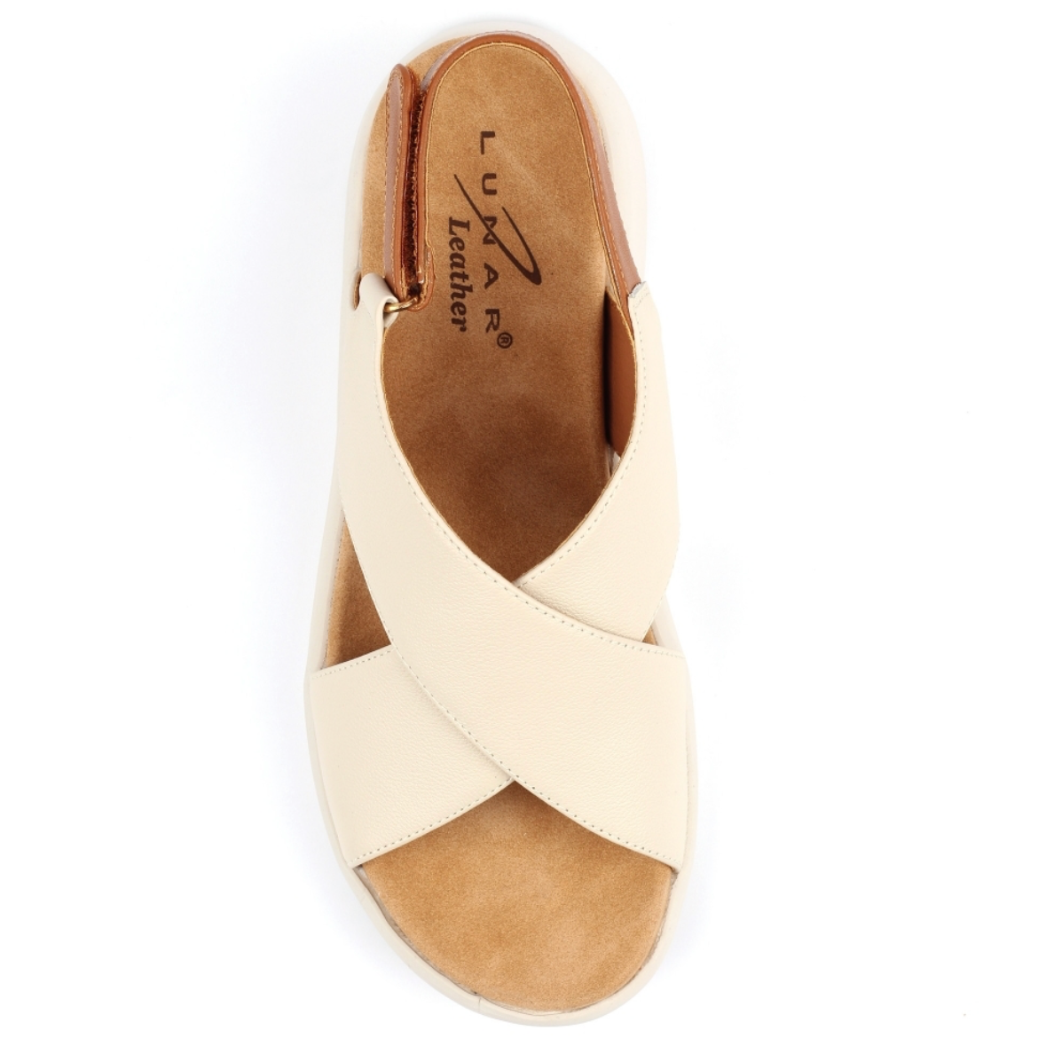 Merletta Leather Shoe - Beige