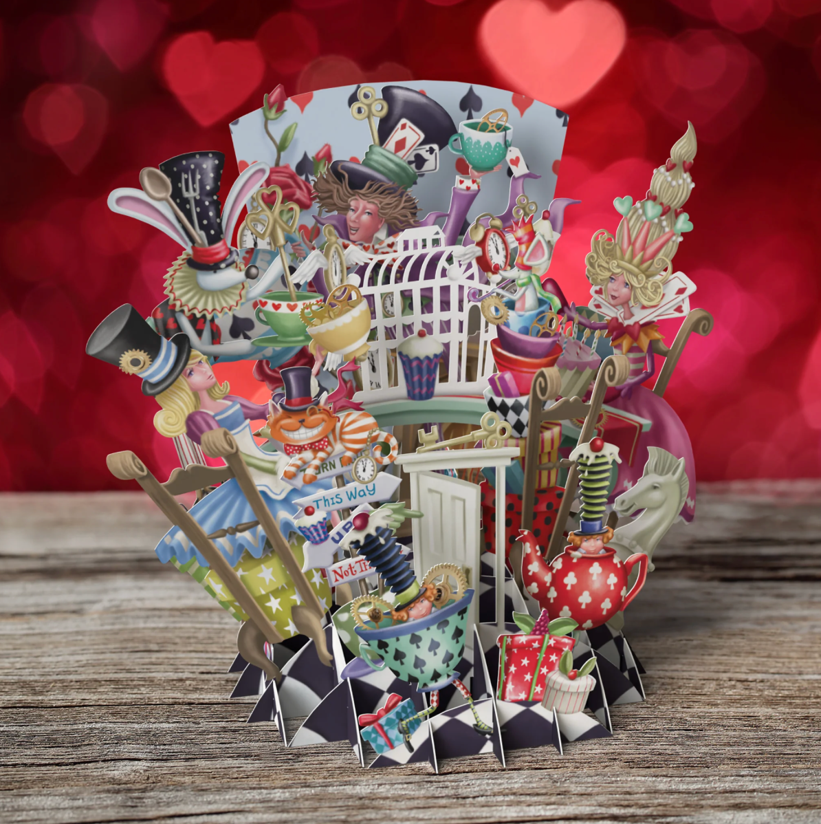 Birthday Party Time - Top of the World Pop Up Greetings Card