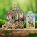 Mouse Caravan - 3D Pop Up Greetings Card