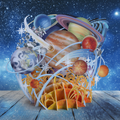 Planetarium - Top of the World Pop Up Greetings Card