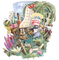 The Riverbank - Top of the World Pop Up Greetings Card