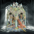 Book Hoarder - 3D Pop Up Greetings Card