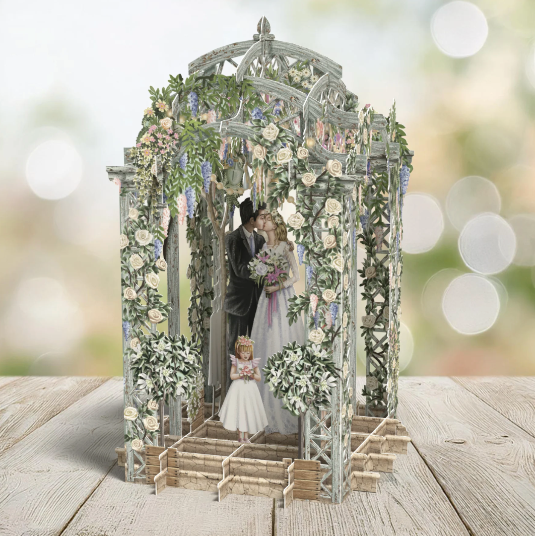 Wedding Arbour - 3D Pop Up Greetings Card