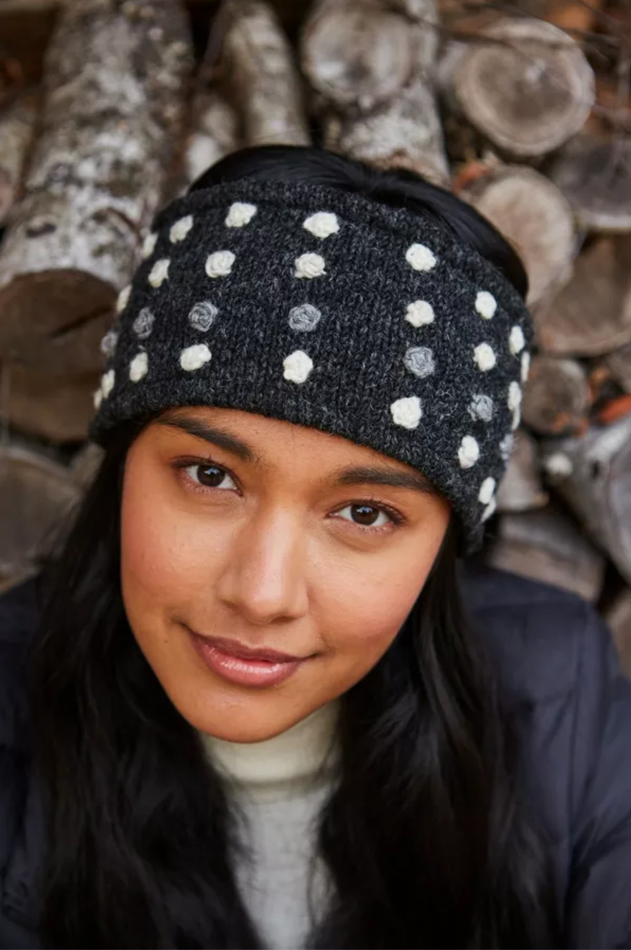 Kew Headband Charcoal