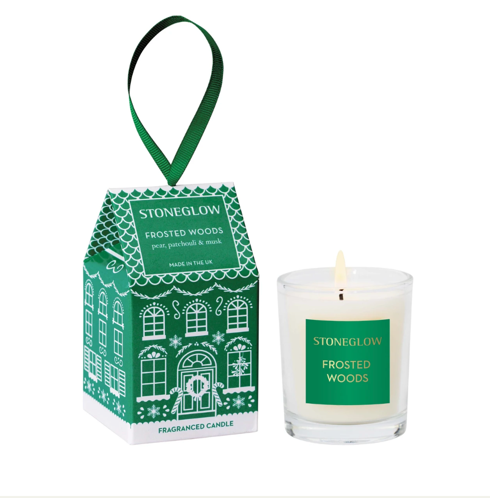 Seasonal - Frosted Woods - Pear, Patchouli & Musk Scented Votive Candle (65 x 55mm)